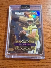 2026 Wildcard Fantasy Football Steampunk color match Haynes King 1/1 RC Sealed picture