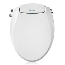 Brondell Swash S102-EW Non Electric Bidet Toilet Seat Elongated White Ecoseat picture