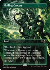MTG FRA R Roiling Canopy (Borderless) #380 NM picture