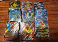 Pokemon 2024 TCG S-Chinese Flareon Jolteon Vaporeon Vmax CSHC-003-009 SEALED US picture