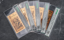 3 IDAHO Limited Early Release Goldback Gold Foil Note 24kt .999 Fine PCGS picture