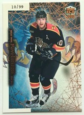 1999-00 Pacific Dynagon Ice Copper Pavel Bure 10/99 Florida Panthers Jersey # picture