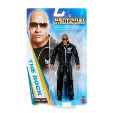 The Rock WWE Mattel Main Event Basic Series 169 Wrestling Figure picture