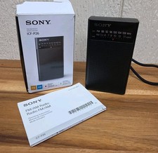 Discontinued Analog Sony ICF-P26 Portable Pocket FM/AM Radio W/ Speaker WORKS picture