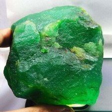 1005 Ct Natural Colombian Green Raw Emerald Rough Uncut Loose Gemstone picture