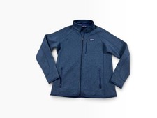 Blue Patagonia Better Sweater Zipper Fleece Jacket Men's L Large picture