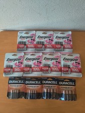 BULK LOT OF 144 ENERGIZER AND DURACELL AAA and AA BATTERIES picture