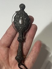 Sterling Silver Antique Art Nouveau Folding Lorgnette Reading Glasses picture