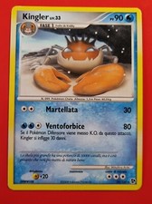 Kingler LV. 33 - Great Encounters #20 - Italian - Rare Vintage Pokemon Card picture