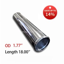 Aluminum Straight Pipe Tube 1.77