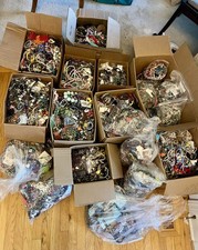 10 Pound Lbs Unsearched Huge Lot Jewelry VTG Vintage Modern Junk & Wear Tangled picture