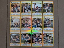 2010 AFL Teamcoach Card Gold Parallel Team Set Geelong CATS 2009 Premiership picture