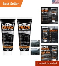 2Pcs Professional Car Dashboard Crack Repair Gel, Dashboard Crack Repair Gel,... picture