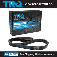 TRQ Serpentine Belt, serpantine belt, serpantine, serpentine Fits Various Vehicl picture