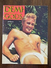 Vintage DEMI GODS Magazine March 1968 Male Physique Beefcake Semi-nude, Excelnt picture