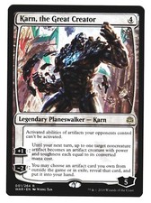 Magic The Gathering - War of the Spark WAR 2019 #1 Karn, the Great Creator NM x1 picture