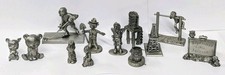 Vintage Pewter Random Figurines Figures Misc Lot picture