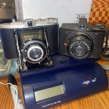 VTG Film Camera Lot Agfa Jsolette 6x6 Compur & Ansco Pioneer Binghamton NY picture
