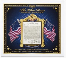 Official 2026 White House Christmas Ornament - 250th Year Commemorative Ornament picture