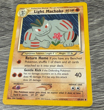 2002 Pokemon Light Machoke 49/105 Neo Destiny Uncommon Unlimited picture