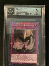 Yugioh Songs of the Dominators  ALIN-EN078  Quarter Century Secret Rare - BGS 9 picture