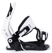 2027 Nidecker FLOW Alpha White Stormtrooper Snowboard Bindings XL -NEW picture