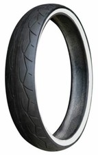 FLHTC ULTRA CLASSIC  BRAND NEW 130/50B23 VEE RUBBER WHITEWALL FRONT TIRE HARLEY picture