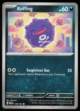 Koffing 109/165 Common 151 Pokemon Near Mint picture