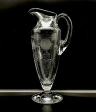 Heisey Glass Pied Piper Etched Pitcher No. 439 ~ 13 in picture