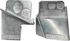 2PCS Stretch Belt Mate Kit, Serpentine 1.95 x 1.57 x 0.97 inches, Silver  picture