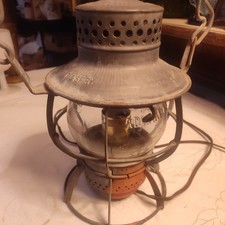 VINTAGE DRESSEL ARLINGTON NJ RAILROAD LANTERN LAMP picture