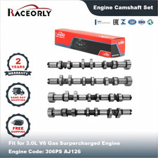 4x Camshafts Set For LR4 Range Rover 3.0L Supercharged V6 Gas AJ126 306PS picture