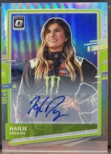 2021 Panini Racing Hailie Deegan #29 Signed Card /99 Holo Prizm picture