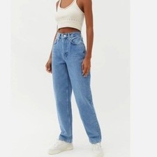 BDG Urban Outfitters Womens Jeans 27 High Rise Baggy Medium Wash Blue Denim picture