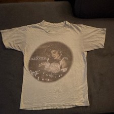 Madonna The Virgin Tour 1985 Concert T-Shirt White Rock & Pop Genre picture
