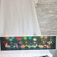 Disney Alice in Wonderland Mad Tea Party Framed Art Print Signed picture