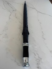 Rolls-Royce RR Genuine  OEM Black Umbrella with Chrome Handle picture