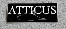 Atticus Vintage 2002 Sticker | Clothing Mark Hoppus Tom DeLonge Blink-182 RARE picture