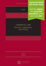 OHLIN, CRIMINAL LAW: DOCTRINE, APPLICATION, AND PRACTICE (3RD ed. 2022) picture