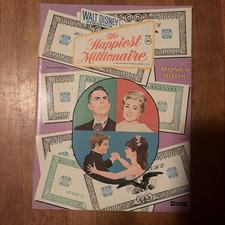 Walt Disney Productions 1967 HAPPIEST MILLIONAIRE Money Book  picture