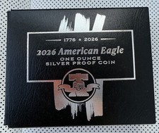 🔥1776-2026 American Eagle One Ounce Silver Proof Coin 26EA 250th 🔥 picture