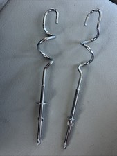 Vintage Sunbeam 5 speed Mixmaster 3170 Replacement Dough Hooks Set 7.25” picture