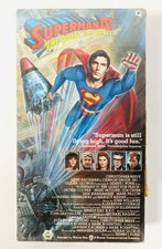 Superman IV The Quest For Peace (1987) VHS Warner Bros. Sealed Watermarks New  picture