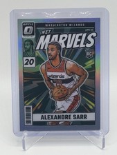 2024-25 Panini Donruss Optic - Net Marvels Alexandre Sarr #7 Silver Prizm RC picture