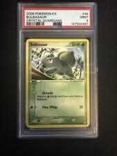 POKEMON 2006 EX Crystal Guardians BULBASAUR #46 PSA 9 - POP 32 picture