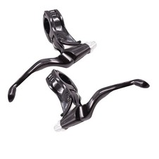 Promax BL-428 Hinged Brake Lever Set Black BMX Caliper U-Brake Cantilever Canti picture