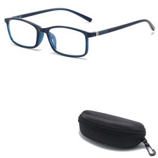 Stylish TR90 Reading Glasses Anti Blue Light Eyewear Business Rectangle Readers picture