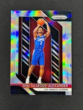 2018-19 Panini Prizm Shai Gilgeous Alexander #184 Silver Prizm (RC) Rookie Card picture