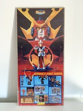 Daioja Diogia Clover Vintage Japan 1981 Toys Poster Die Cast Gundam Daitarn Popy picture