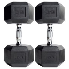 Coated Hex Dumbbell, Pair picture